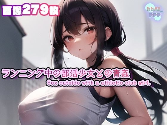ランニング中の部活少女との青姦 メイン画像