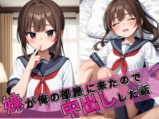 妹が俺の部屋に来たから中出しした話 メイン画像