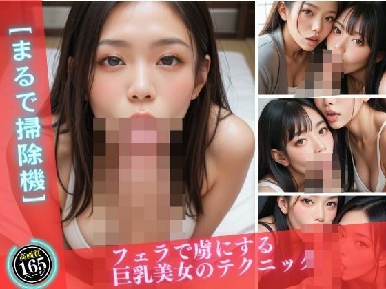【まるで掃除機】フェラで虜にする巨乳美女のテクニック メイン画像