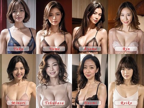 【AI】Sex Worker オトコを虜にする美女たち（Vol.2） メイン画像