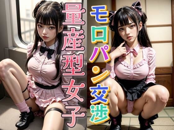 ト〇横量産型女子の開脚パンチラ メイン画像