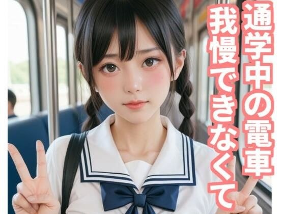 通学中の電車我慢できなくて メイン画像
