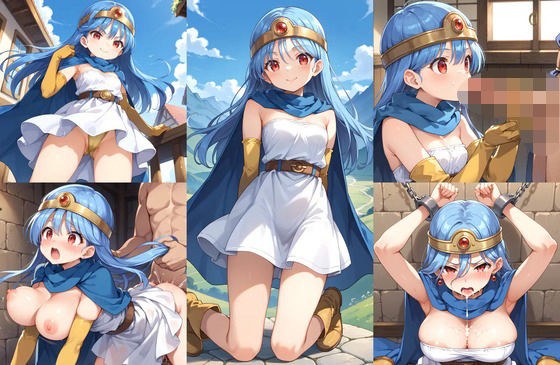 【女賢者イラストエロ画像】ドラゴン○エストに登場するけんじゃちゃんのエロ画像集 メイン画像