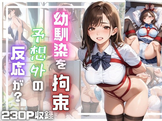 幼馴染をふざけて拘束すると意外にも反応が・・・？？ メイン画像