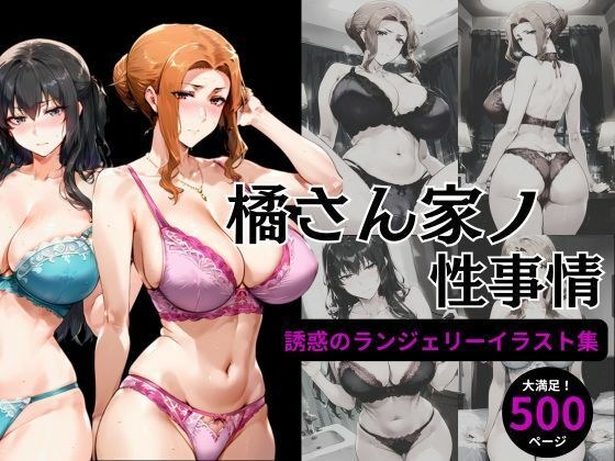 橘さん家の性事情 【ランジェリーイラスト集】 メイン画像