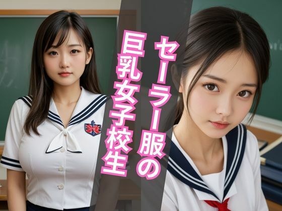 セーラー服の巨乳女子校生特集 メイン画像