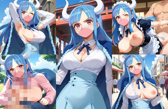【う○ティイラストエロ画像】ワ○ピースに登場するセクシー巨乳ありんすちゃんのエッチな画像集 メイン画像