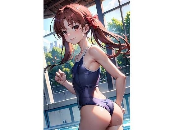 白井〇子  スク水（58枚） メイン画像