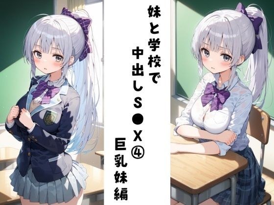妹と学校で中出しS●X 4（巨乳妹編） メイン画像