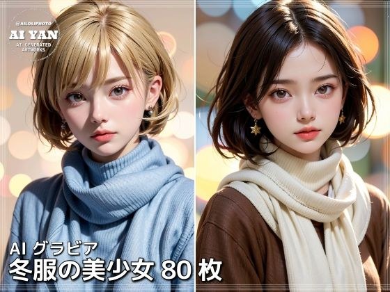 冬服の美少女 メイン画像