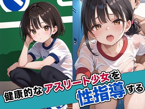 健康的なアスリート少女を性指導する メイン画像