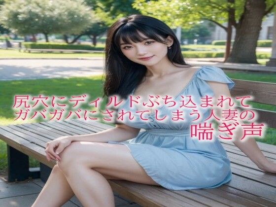 尻穴にディルドぶち込まれてガバガバにされてしまう人妻の喘ぎ声 メイン画像