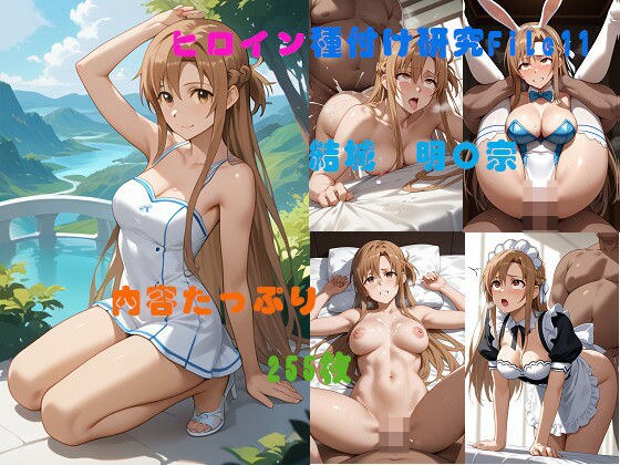 ヒロイン種付け研究File1  結城  明〇奈 メイン画像