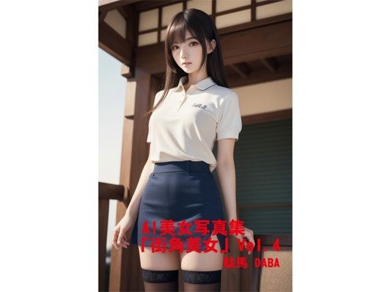 AI美女写真集「街角美女」Vol.4 メイン画像