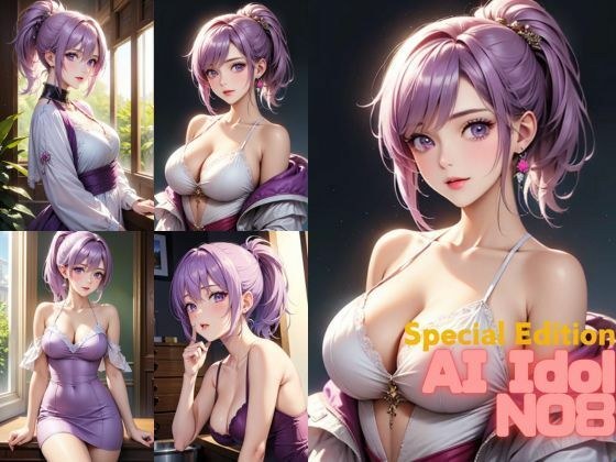 【AI美女: イラスト集8】AI Beauty: naked sexy women posters anime メイン画像
