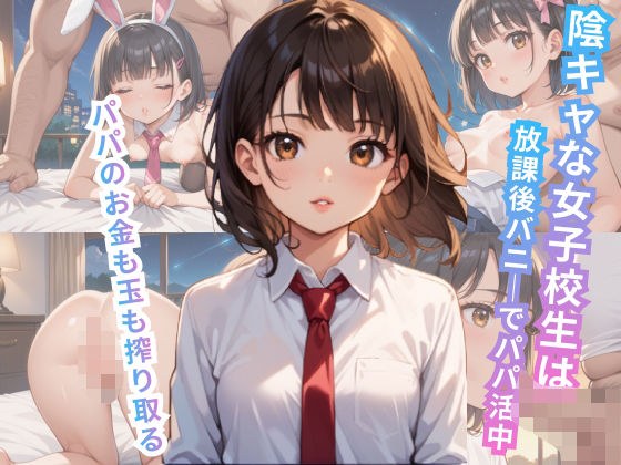 陰キャな女子校生は放課後バニーでパパ活中 メイン画像