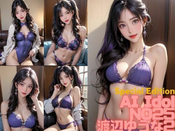 【AI美女: イラスト集25】AI Beauty: naked sexy women posters anime メイン画像