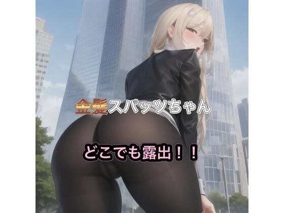 金髪スパッツちゃんのどこでも露出！！ メイン画像