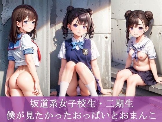 坂道系女子校生・二期生  僕が見たかったおっぱいとおまんこ メイン画像
