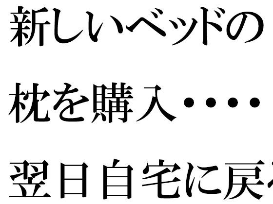 【無料】新しいベッドの枕を購入・・・・翌日自宅に戻ると義母が台所で・・・・・ メイン画像