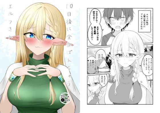 10日後に全部バレちゃうエルフさん メイン画像