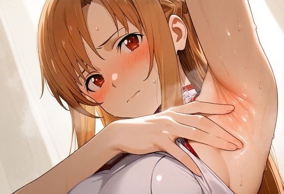 アスナさんのえちえちな腋 vol.1＋vol.2 メイン画像