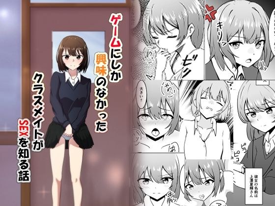 ゲームにしか興味のなかったクラスメイトがSEXを知る話 メイン画像