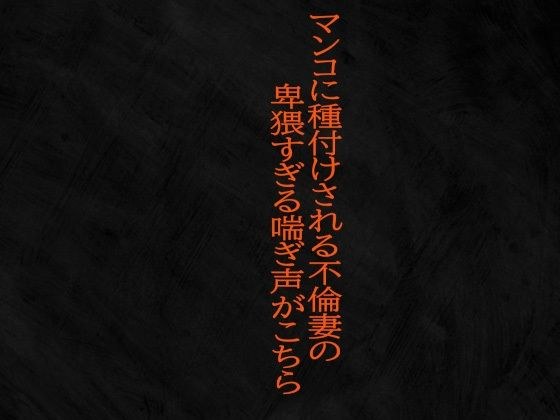 マンコに種付けされる不倫妻の卑猥すぎる喘ぎ声がこちら メイン画像