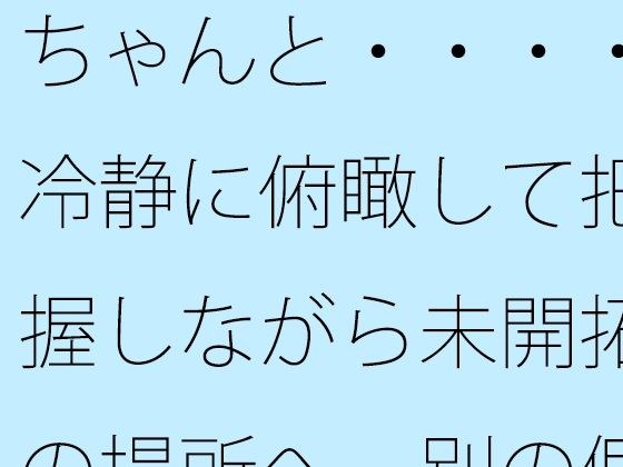 【無料】ちゃんと・・・・冷静に俯瞰して把握しながら未開拓の場所へ 別の側面を見ながら メイン画像