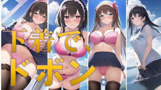 下着で、ドボン。 メイン画像