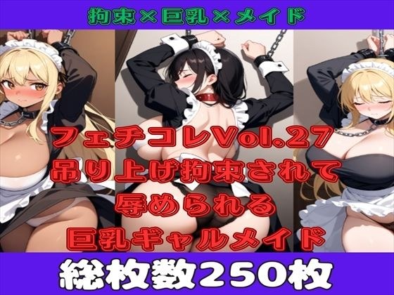 【微エロ】フェチコレVol.27 吊り上げ拘束されて辱められるメイド（黒髪＆ギャル）【総枚数250枚】 メイン画像