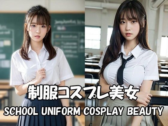 制服コスプレ美女【Japan AI Diva vol.17】 メイン画像