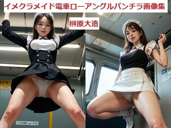 イメクラメイド電車ローアングルパンチラ画像集 メイン画像
