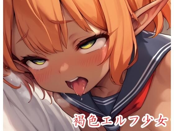 褐色エルフ少女 .ex17 メイン画像