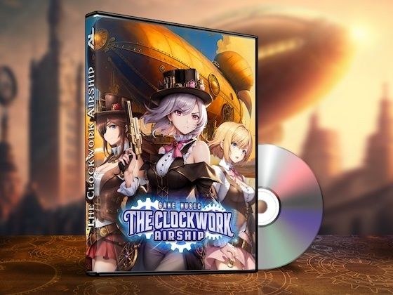 【BGM素材】The Clockwork Airship Game Music メイン画像
