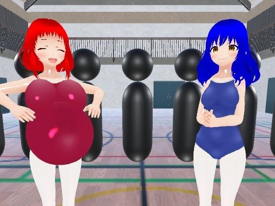 ぼて腹xフタナリx胎内回帰 運命の赤い糸 メイン画像