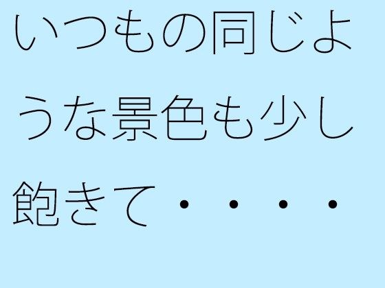 いつもの同じような景色も少し飽きて・・・・・ メイン画像