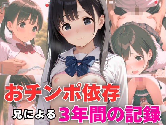 おチンポ依存の妹 兄による3年間の性記録 メイン画像
