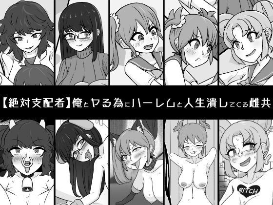 俺とヤる為にハーレムと人生潰してくる雌共 メイン画像