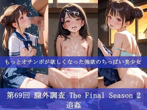第69回 膣外調査 The Final Season 2  追姦   もっとオチンポが欲しくなった強欲のちっぱい美少女 メイン画像