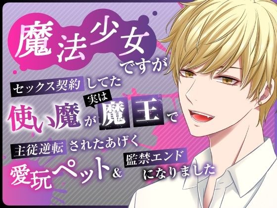 魔法少女ですがセックス契約してた使い魔が実は魔王で主従逆転されたあげく愛玩ペット＆監禁エンドになりました メイン画像