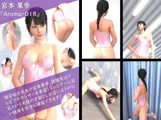 【TD100】スレンダー＆グラマラスビューティー・宮本果歩のグラドル写真集 Aroma-018 メイン画像