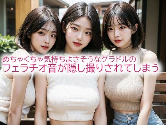 めちゃくちゃ気持ちよさそうなグラドルのフェラチオ音が隠し撮りされてしまう メイン画像