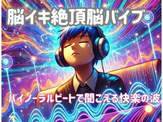脳イキ絶頂脳バイブ:バイノーラルビートで聞こえる快感の波 メイン画像