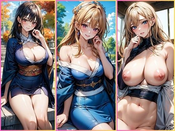 スタイル抜群！倭国美女の圧倒的魅力【イラスト集】 メイン画像