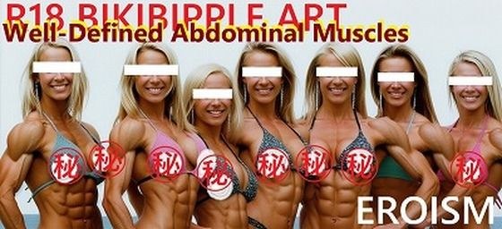 BIKIBIPPLE:乳首のとこだけ穴の開いたビキニの金髪腹筋女子7人組グラビア写真500枚！ メイン画像