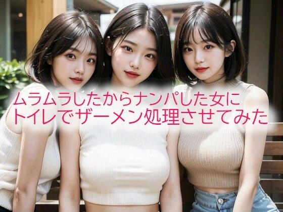 ムラムラしたからナンパした女にトイレでザーメン処理させてみた メイン画像