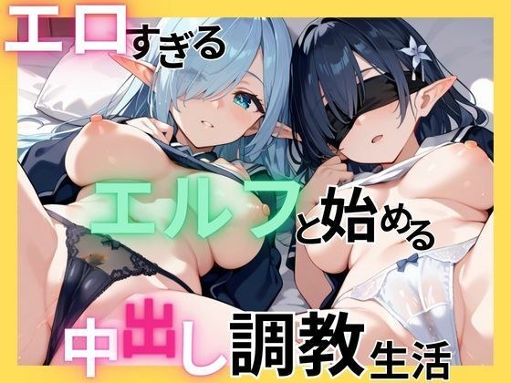 エロすぎるエルフと始める中出し調教生活 メイン画像