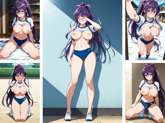 とある学園の体育授業9 神◯火織 メイン画像