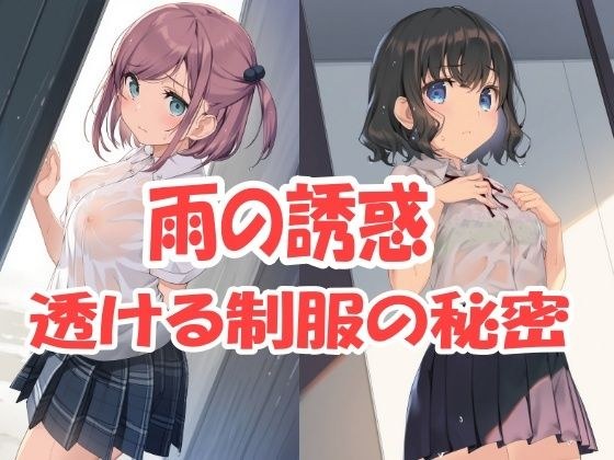 【新AI】雨の誘惑〜透ける制服の秘密〜 メイン画像